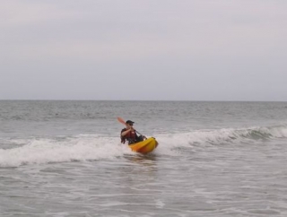  Surf en kayak
